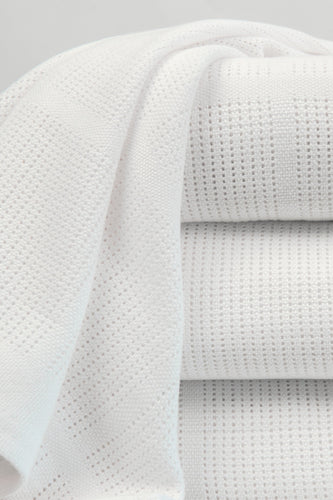 Little Bamboo Bassinet Cellular Blanket